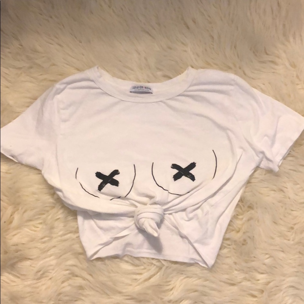 Fashion nova boobie top